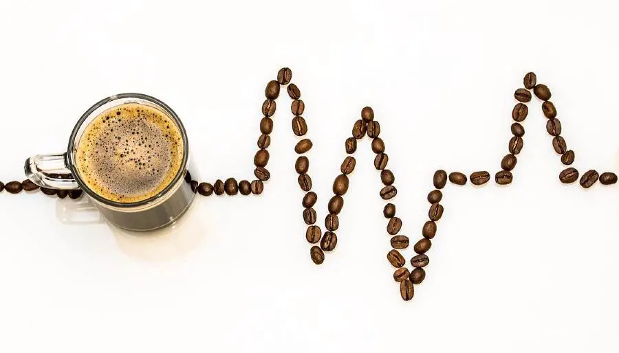 how much caffeine in coffee beans